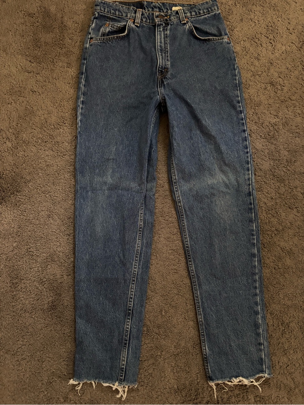 Vintage 90’s Levi’s Womens Jeans 15921 Denim Tapered Jeans Orange Tab
